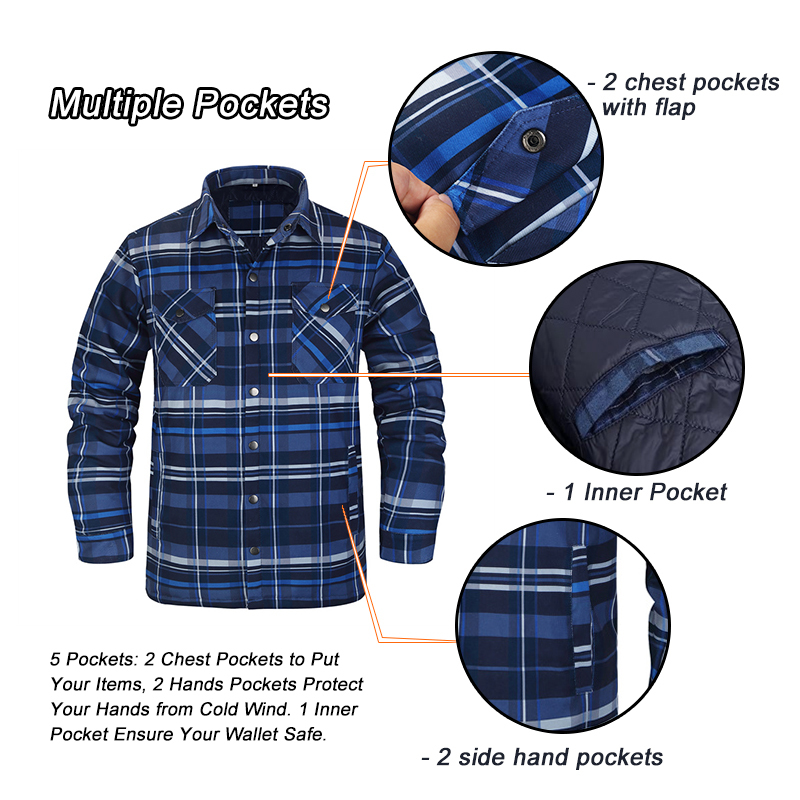 Koszule w szkocką kratę zimowa – Flannel Shirt Lined recenzja i cena