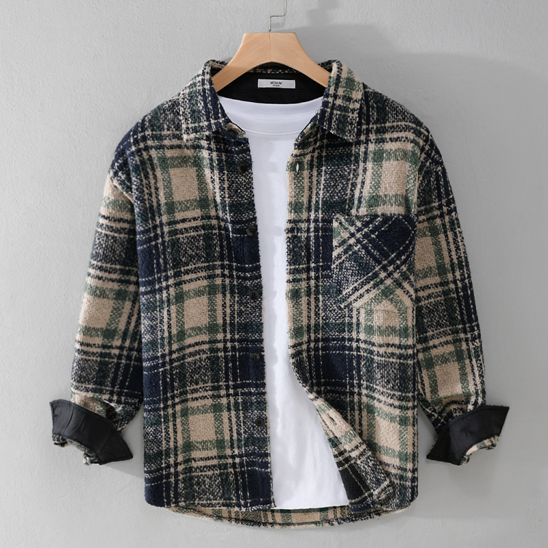Nowa stylowa koszula w kratę m – Flannel Shirt Lined recenzja i cena