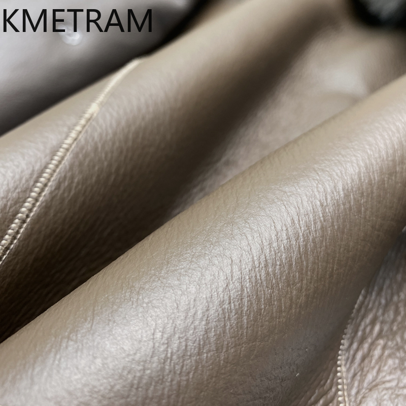 KMETRAM 100% Naturalna Wełna T – Wool Coat Peacoat recenzja i cena